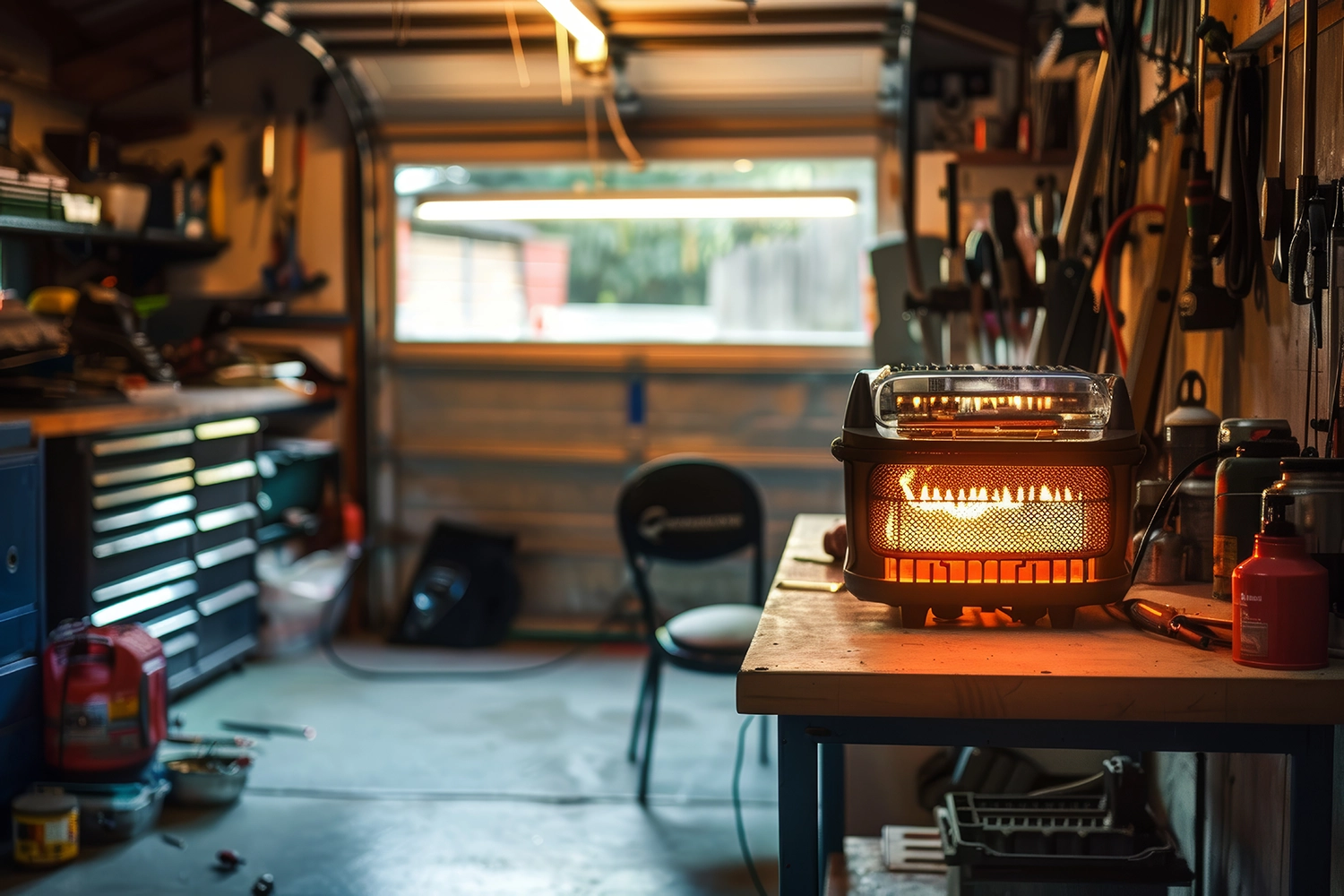 electric garage heater